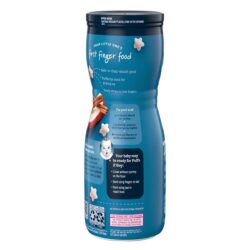 banh an dam hinh sao gerber puffs apple cinnamon 42g vi que tao