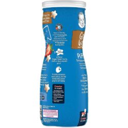 banh dam gerber puffs strawberry apple 42g vi dau tao kc