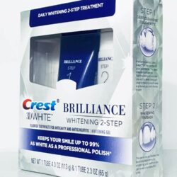 Bộ đôi kem đánh răng Crest 3D White Brilliance 2 Step Toothpaste 13 bo doi kem danh rang crest 3d white brilliance 2 step toothpaste knwf
