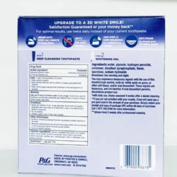 Bộ đôi kem đánh răng Crest 3D White Brilliance 2 Step Toothpaste 15 bo doi kem danh rang crest 3d white brilliance 2 step toothpaste knwi