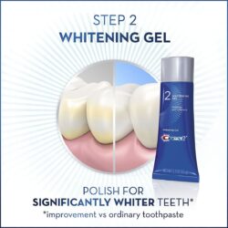 Bộ đôi kem đánh răng Crest Gum Detoxify + Whitening 2 Step 15 bo kem danh rang 2 buoc lam trang crest gum detoxify whitening 2 step toothpaste step 2