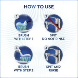 Bộ đôi kem đánh răng Crest Gum Detoxify + Whitening 2 Step 17 cach lam trang rang trong 1 tuan kem danh rang crest gum detoxify whitening 2 step toothpaste how to use