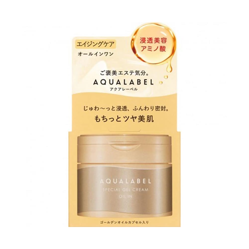 Kem chống lão hóa Shiseido AquaLabel Cream Oil 90g (Màu vàng) 1 Kem chống lão hóa Shiseido AquaLabel Cream Oil 90g (Màu vàng)