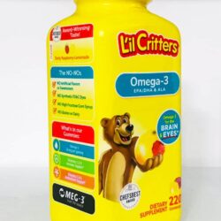 Kẹo gấu bổ sung Omega-3 và DHA L'il Critters Omega-3 DHA Gummy Fish 220 viên 7 keo gau bo sung omega 3 va dha lil critters omega 3 dha gummy fish 220 vien kb