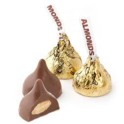 Socola Kisses hạnh nhân Hershey’s Kisses Classic Milk Chocolate With Almonds 300g 7 keo-socola-kisses-hanh-nhan-hershey-s-kisses-milk-chocolate-with-almonds-311g
