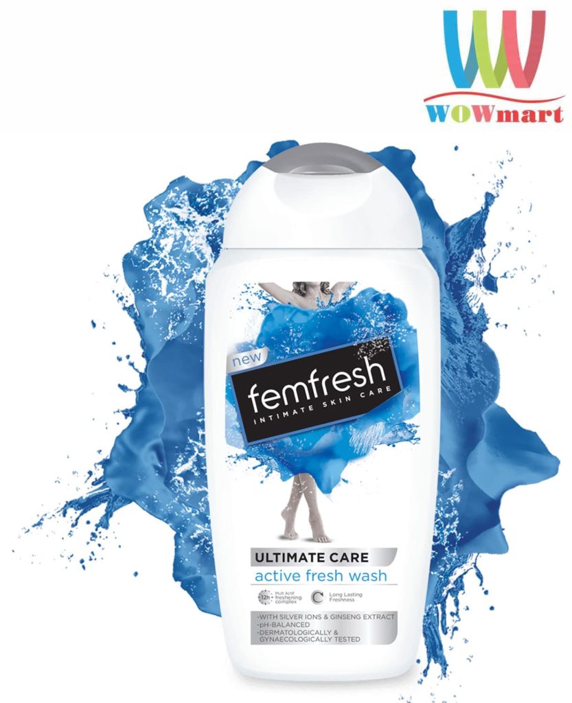 Nước rửa phụ khoa Femfresh Active Fresh Wash 250ML