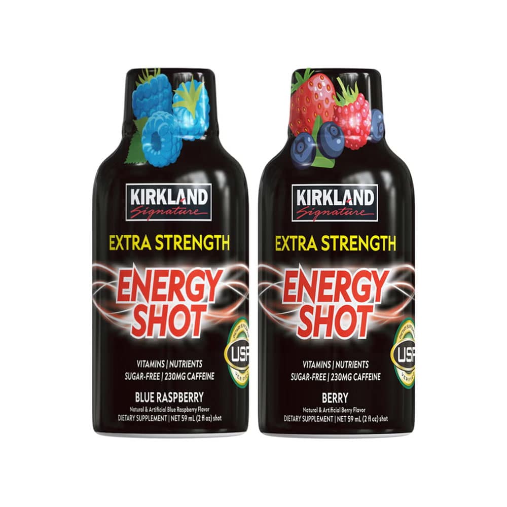 Nước tăng lực Kirkland Signature Extra Strength Energy Shot 48 chai x59ml - Ảnh 2
