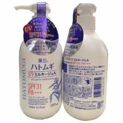 Sữa dưỡng thể trắng da chống nắng Hatomugi UV Care Moisturizing SPF31 250ml 5 Sữa dưỡng thể trắng da chống nắng Hatomugi UV Care Moisturizing SPF31 250ml