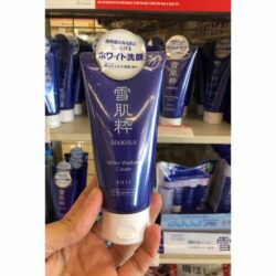 Sữa rửa mặt trắng da Kose White Washing Cream 80g 7 Sữa rửa mặt trắng da Kose White Washing Cream 80g
