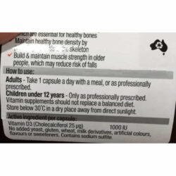 Viên uống bổ sung Vitamin D3 Blackmores Vitamin D3 1000IU 60 viên 11 Viên uống bổ sung vitamin D3 Blackmores Vitamin D3 1000IU 60 viên