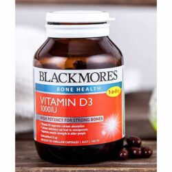 Viên uống bổ sung Vitamin D3 Blackmores Vitamin D3 1000IU 60 viên 12 Viên uống bổ sung vitamin D3 Blackmores Vitamin D3 1000IU 60 viên