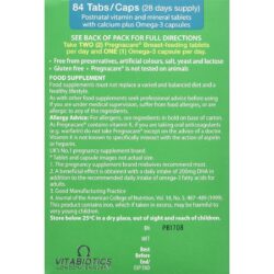 vien uong bo sung vitamin tong hop cho phu nu sau sinh vitabiotics pregnacare breast feeding 84 tablets 28 days