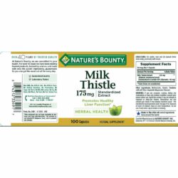 Viên uống giải độc gan Nature’s Bounty Milk Thistle 175mg 100 viên 9 Viên uống giải độc gan Nature’s Bounty Milk Thistle 175mg 100 viên