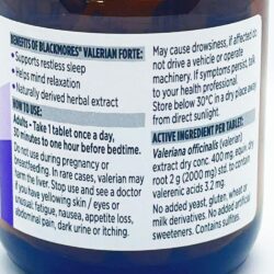 vien uong ho tro tri mat ngu blackmores valerian forte 2000mg 30 vien 060925 kc