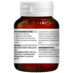 Viên uống giảm nhiệt miệng Blackmores Lyp-Sine 30 viên 14 vien uong tri nhiet mieng blackmores lyp sine 30 vien 81123 kc