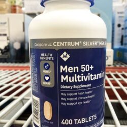 vitamin tong hop cho nam gioi tren 50 tuoi members mark men 50 multivitamin 400 tablets knwb