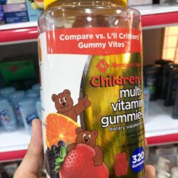 Keo bo da vitamin cho tre em Members Mark Childrens Multi Vitamin Gummies 320v 5259