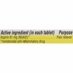 Bảo vệ tim mạch, ngăn ngừa đột quỵ Kirkland Signature Low Dose Aspirin 81mg 365 viên 14 Bảo vệ tim mạch, ngăn ngừa đột quỵ Kirkland Signature Low Dose Aspirin 81mg 365 viên