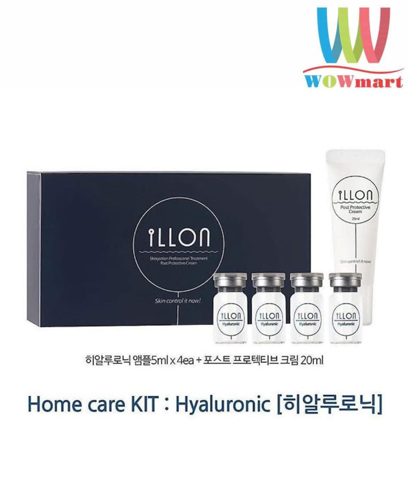 Bộ mỹ phẩm trị mụn chuyên nghiệp iLLon Home Care Kit Sulfur Hàn Quốc