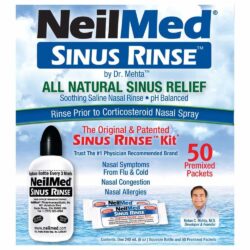 Bộ sản phẩm nước muối rửa mũi (nước muối sinh lý) Neilmed Sinus Rinse 50 gói 6 Bộ sản phẩm nước muối rửa mũi (nước muối sinh lý) Neilmed Sinus Rinse 50 gói