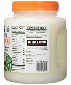 Dầu dừa nguyên chất Kirkland Signature Organic Virgin Coconut Oil 2.48L