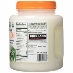 Dầu dừa nguyên chất Kirkland Signature Organic Virgin Coconut Oil 2.48L 5 Dầu dừa nguyên chất Kirkland Signature Organic Virgin Coconut Oil 2.48L