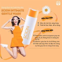 Dung dịch vệ sinh Scion Feminine Wash bởi Nuskin 200ml 8 dung dich ve sinh scion feminine 200ml knf