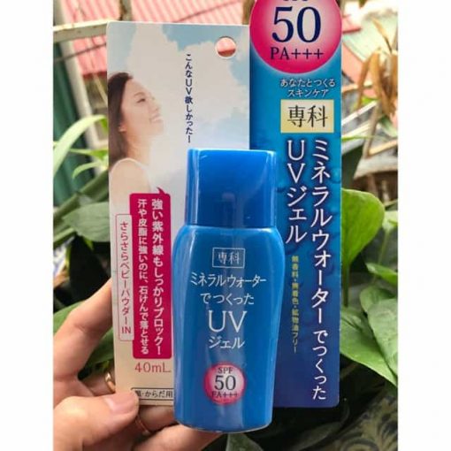 Kem chống nắng Shiseido Mineral Water Senka SPF50 của Nhật 40ml