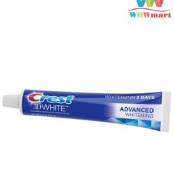 Kem đánh răng Crest 3D White Advanced Whitening 170g (1 tuýp) 5 kem danh racc86ng crest 3d white advanced whitening 170g 1 tuyp