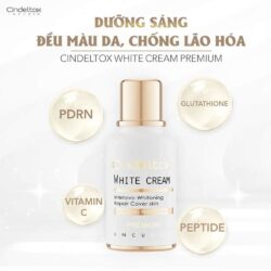 Kem kích trắng da Cindel Tox White Cream 50ml 16 kem kich trang da cindel tox white cream 50ml kh