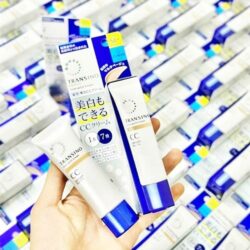 Kem trang điểm chống nắng nâng tone Transino Tone Up CC Cream SPF50 30g (Màu Beige) 7 kem trang diem duong trang da transino whitening cc cream spf50 30g 200524 ka