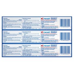 Kem đánh răng Crest Cavity Protection 181g (Lốc 3 cây) 6 loc 3 kem danh rang crest cavity protection toothpaste 181g 3 pack