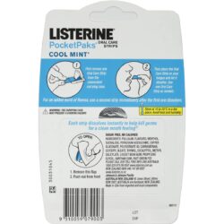 Miếng ngậm thơm miệng Listerine PocketPaks Cool Mint 72 miếng hàng Úc 5 mieng ngam thom mieng listerine pocketpaks cool mint 72 mieng xanh duong hang uc