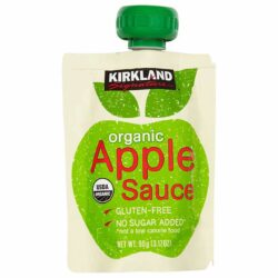 Nước ép táo Kirkland Signature Organic Apple Sauce thùng 24 túi x90g 6 nuoc ep tao kirkland signature organic apple sauce 90g
