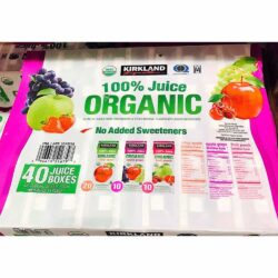 Nước ép trái cây Kirkland Signature Organic 100% Juice 40 hộp x200ml 7 Nước ép trái cây Kirkland Signature Organic 100% Juice 40 hộp x200ml