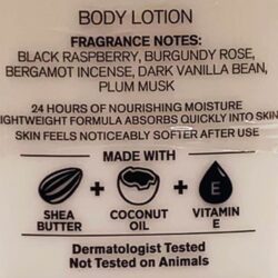 Sữa dưỡng thể Bath & Body Works Body Lotion Shea Butter+ Vitamin E Dark Kiss 236ml 12 sua duong the bath body works huong dark kiss body lotion 236ml ke