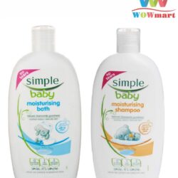 Sữa tắm cho bé Simple Baby Moisturising Bath 300ml 3 sua tam dau goi cho be simple baby moisturising bath moisturising shampoo 300ml