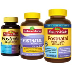 Vitamin cho phụ nữ sau sinh Nature Made Postnatal Multi DHA 140 viên 7 thuoc bo sau khi sinh nature made postnatal multi dha 140 vien knwa