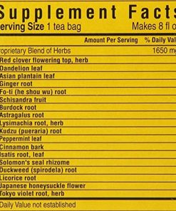 Trà thanh lọc cơ thể Triple Leaf Tea Detox Cleansing & Revitalizing Hộp 20 túi