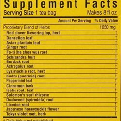 Trà thanh lọc cơ thể Triple Leaf Tea Detox Cleansing & Revitalizing Hộp 20 túi