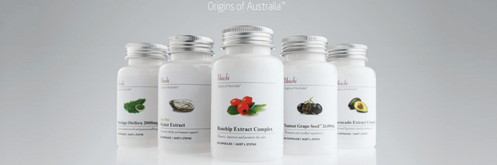 Viên uống trắng da Úc Unichi Rosehip Extract Complex 60 viên
