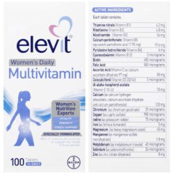 Vitamin tổng hợp cho phụ nữ Elevit Women’s Multi 100 viên 6 vitamin tong hop cho phu nu elevit womens multi 100 vien knwa