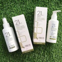 Bộ đôi dưỡng trắng toàn thân Reyou Cell 21 Days Perfect Body White Peeling & Lotion 100ml x2 7 bo doi duong trang toan reyou cell 21 days perfect body white peeling lotion 100ml x2 a