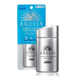 Gel chống nắng nội địa Nhật Anessa Essence UV Sunscreen Aqua Booster SPF50+ 25ml (Màu xám) 5 kem chong nang anessa essence uv sunscreen aqua booster spf 50 pa 25ml bac xam