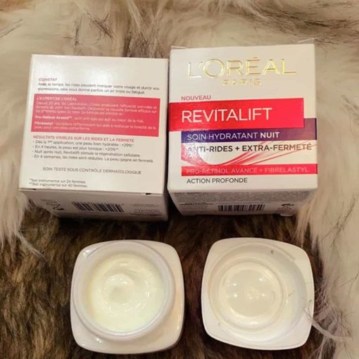 Kem dưỡng chống nhăn ban đêm L'Oréal Paris Revitalift Soin Hydratant Nuit 50ml