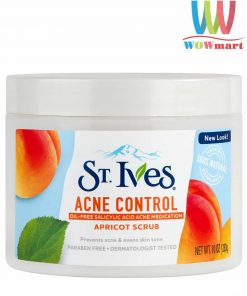 Kem dưỡng da hương mơ St.Ives Acne Control Apricot Scrub 283g‎
