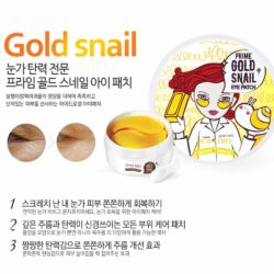 Mặt nạ mắt Dewy Tree Prime Gold Snail Eye Patch 60 miếng 5 Mặt Nạ Mắt Dewy Tree Prime Gold Snail Eye Patch