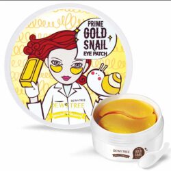 Mặt nạ mắt Dewy Tree Prime Gold Snail Eye Patch 60 miếng 6 Mặt Nạ Mắt Dewy Tree Prime Gold Snail Eye Patch