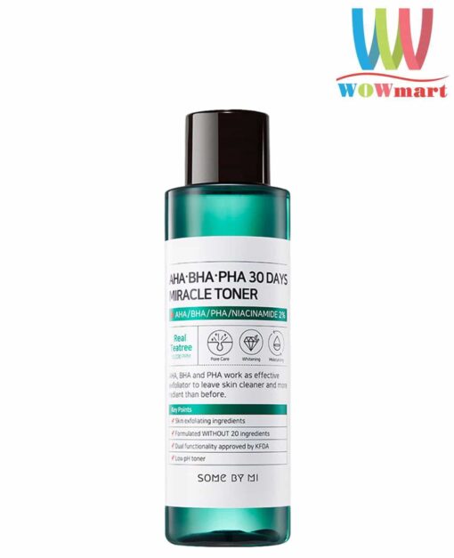 Nước hoa hồng Some By Mi AHA-BHA-PHA 30 Days Miracle Toner 150ml
