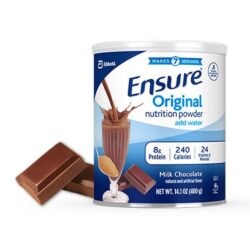 Sữa bột Ensure Original Nutrition Powder Add Water hương Socola 400g 5 sua bot ensure original nutrition powder add water chocolate huong socola 400g